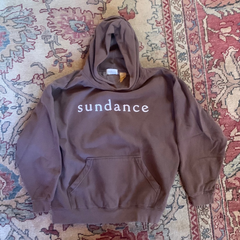 Vintage Sundance hoodie sweatshirt, men’s Large